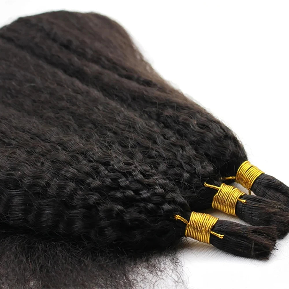 Kinky Straight Human Hair Bundles