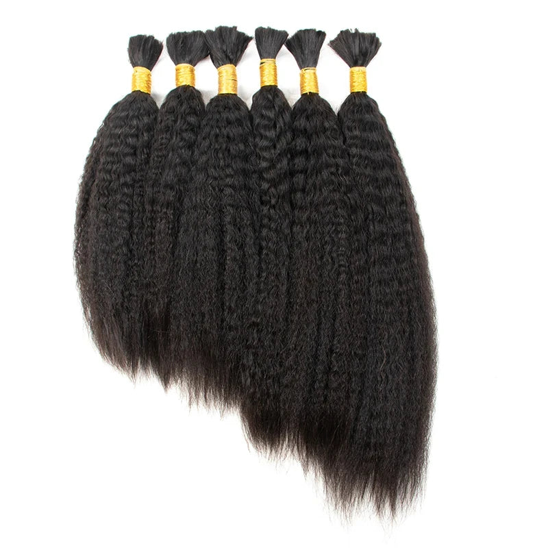 Kinky Straight Human Hair Bundles