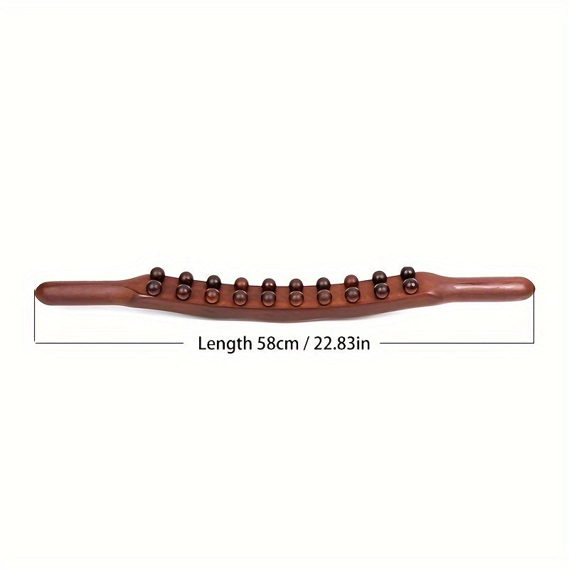 Double row massage stick