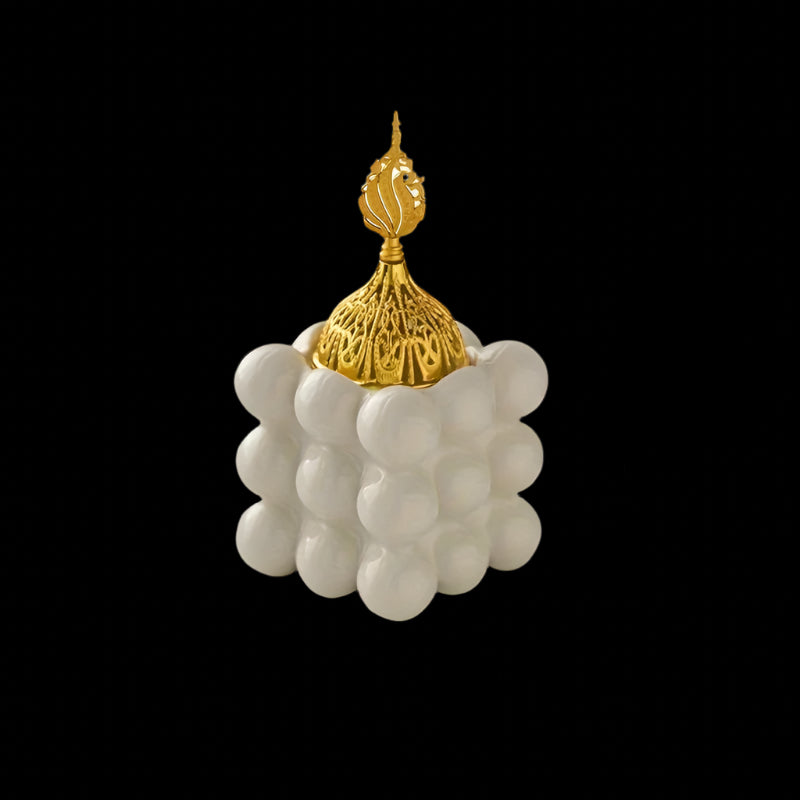Ceramic Cube cone Incense Burner