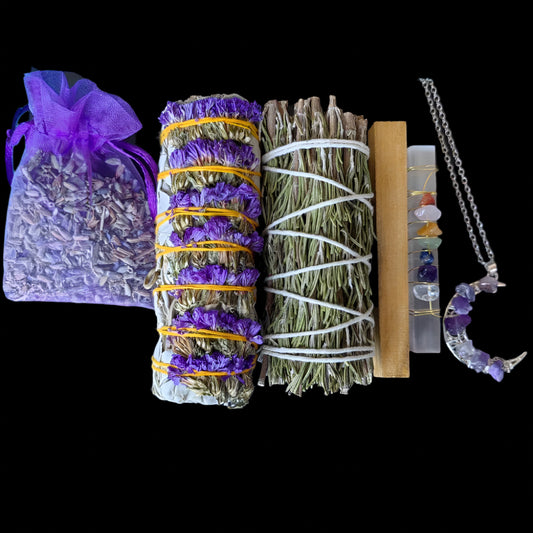 Lavender incense set