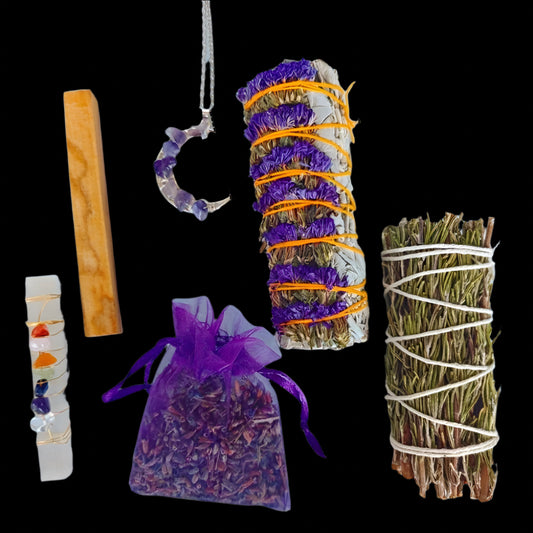 Lavender incense set