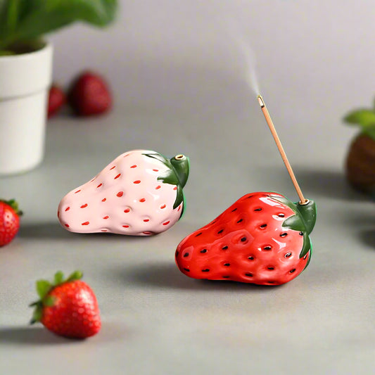 Strawberry incense stand