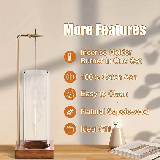 Gold Wire Inverted Incense stand