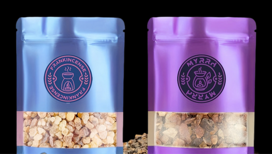 Frankincense and Myrrh Incense set