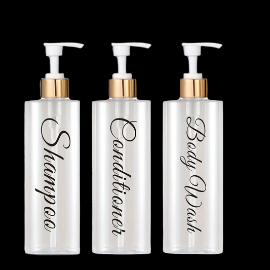 3pc Soap dispenser