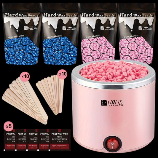 Wax hair removal set