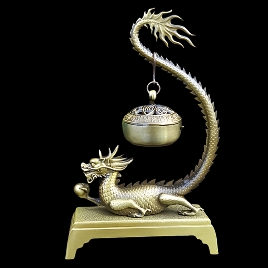 Metal Dragon Incense Burner