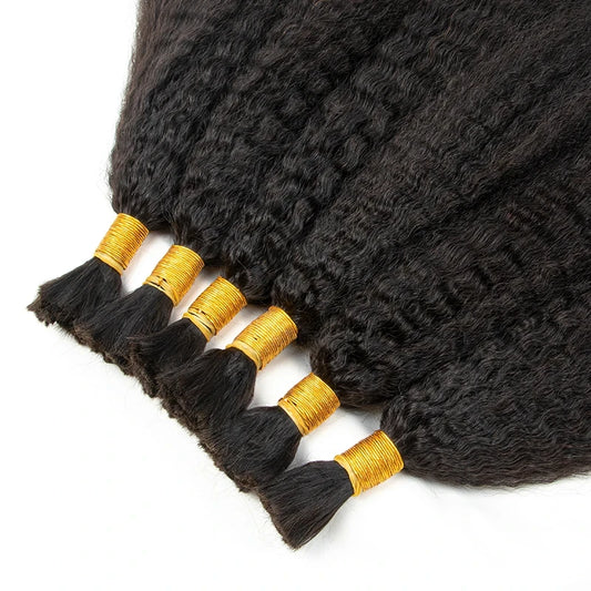 Kinky Straight Human Hair Bundles