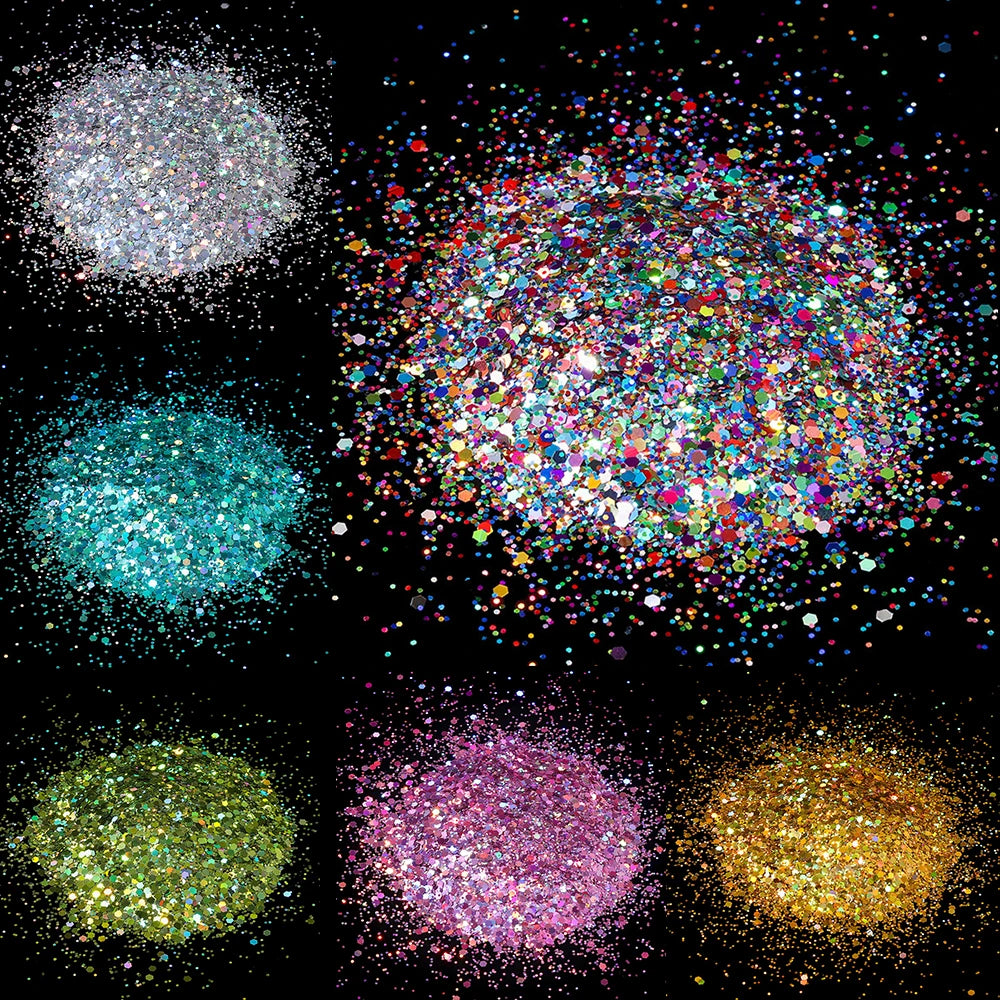 Hexagon Chunky Glitter