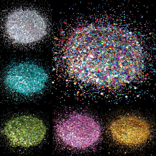 Hexagon Chunky Glitter