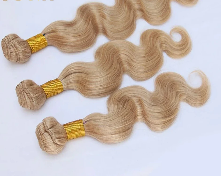 #27 Human Hair Bundles with 4X4 Closure
