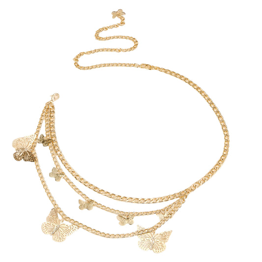 Butterfly waist chain