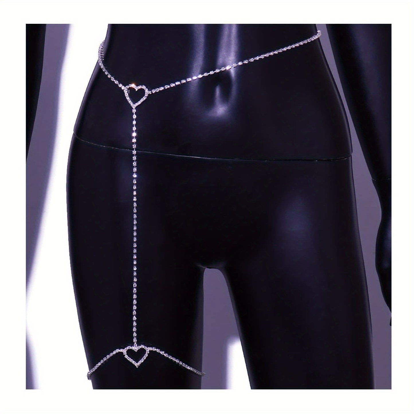 Hallow Heart thigh chain