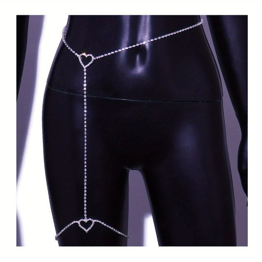 Hallow Heart thigh chain