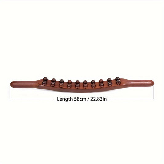 Double row massage stick