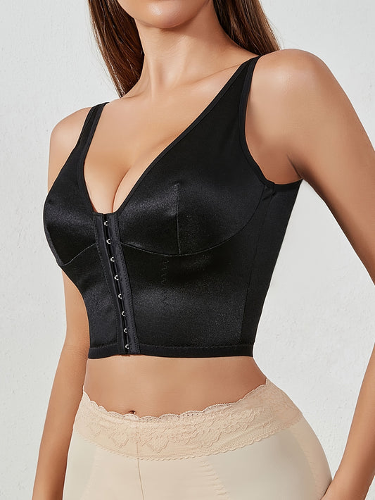 Front Buckle Corset Bustie