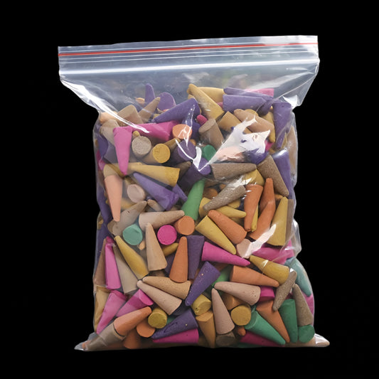 Assorted back flow incense cones